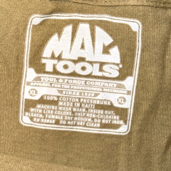 Lot of 3 Men's Mac Tools Short Sleeve Shirts Size XL - Picture 3 of 11